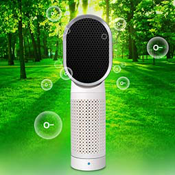 The slow rotating Negative ions air purifierr